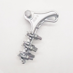 Factory Price Casting Steel Bolt type Strain Clamp Tension Clamp Dead End Clamp NLD-2