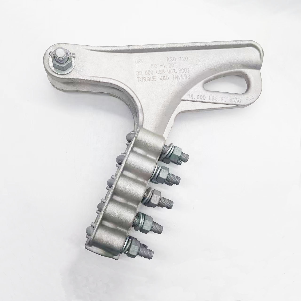 Factory Price  OEM Casting Aluminum Strain Clamp Tension Clamp Dead End Clamp NLL-5