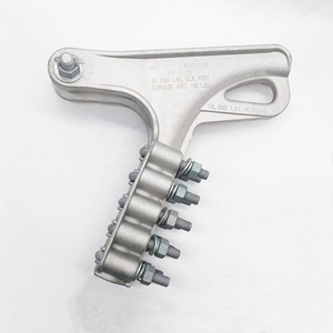 Factory Price  OEM Casting Aluminum Strain Clamp Tension Clamp Dead End Clamp NLL-5