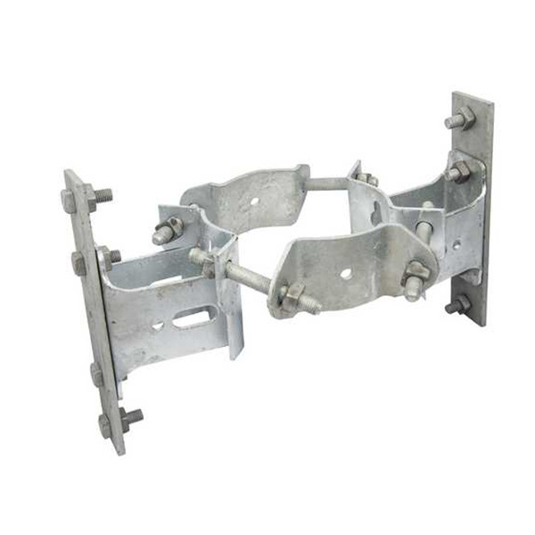 Galvanized Products Power Line hardware Transformer Pole Mounting Bracket Pole Clamp