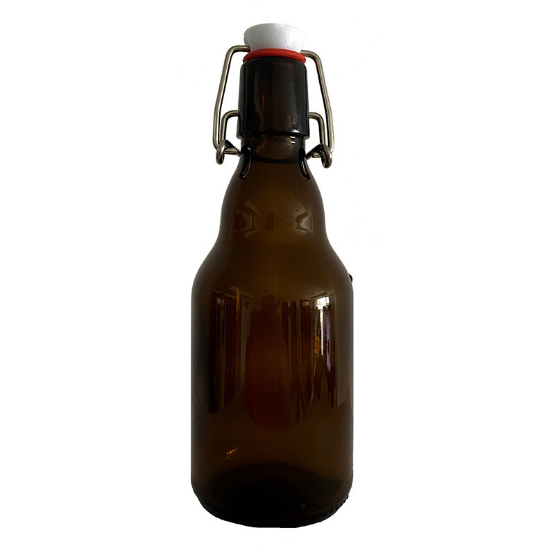 Hot Selling 330ML 500ML 750ML 1000ML Swing Top Amber Glass Beer Bottles