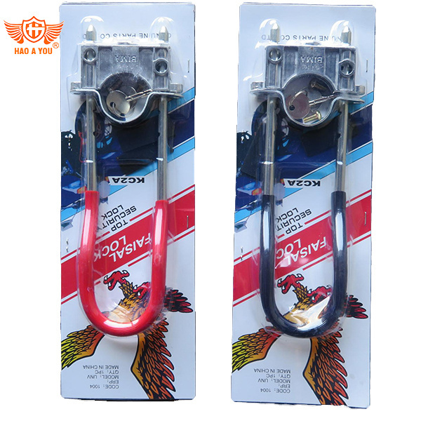 motorcycle U lock  Colored Combination Bicycle high carbon steel Lock Cable Chain Padlock Motorcycle good quality lock