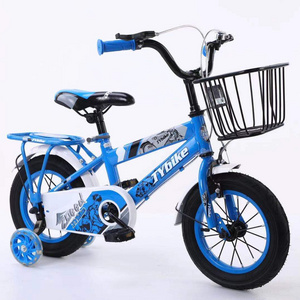 OEM kids bike with basket and training wheel/Factory wholesale 12 14 16 20 inch  children bike for 3-13 years