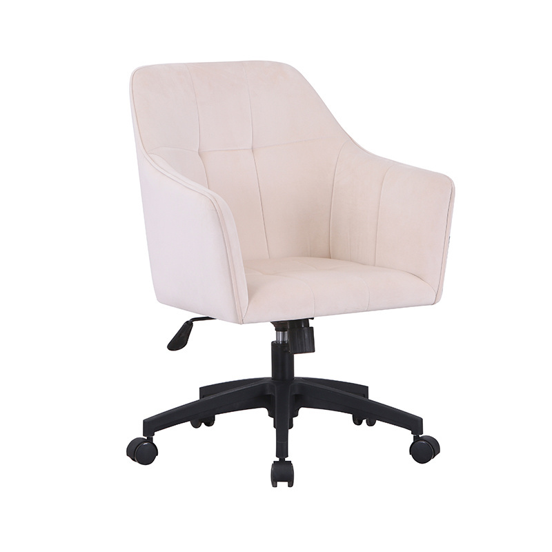 New Design Office Furniture modern velvet office chair 360 swivel computer chair Revolving reception chair