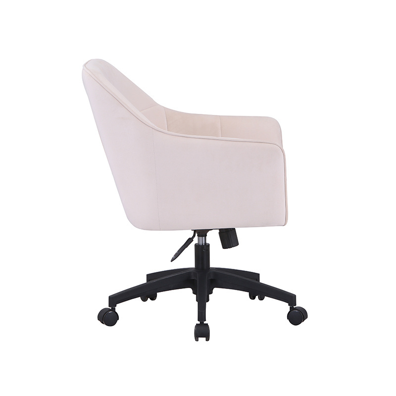 New Design Office Furniture modern velvet office chair 360 swivel computer chair Revolving reception chair