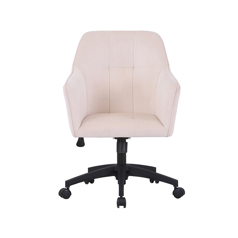 New Design Office Furniture modern velvet office chair 360 swivel computer chair Revolving reception chair