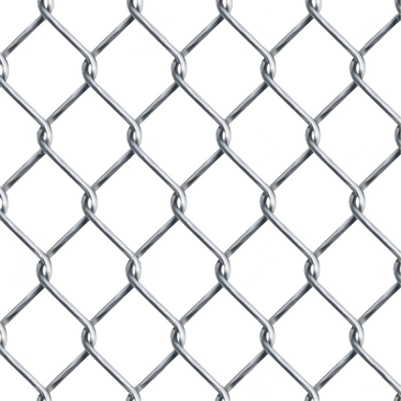 Direct Factory 6 foot 8 foot Chain Link Wire Mesh Used Chain Link Fence For Sale