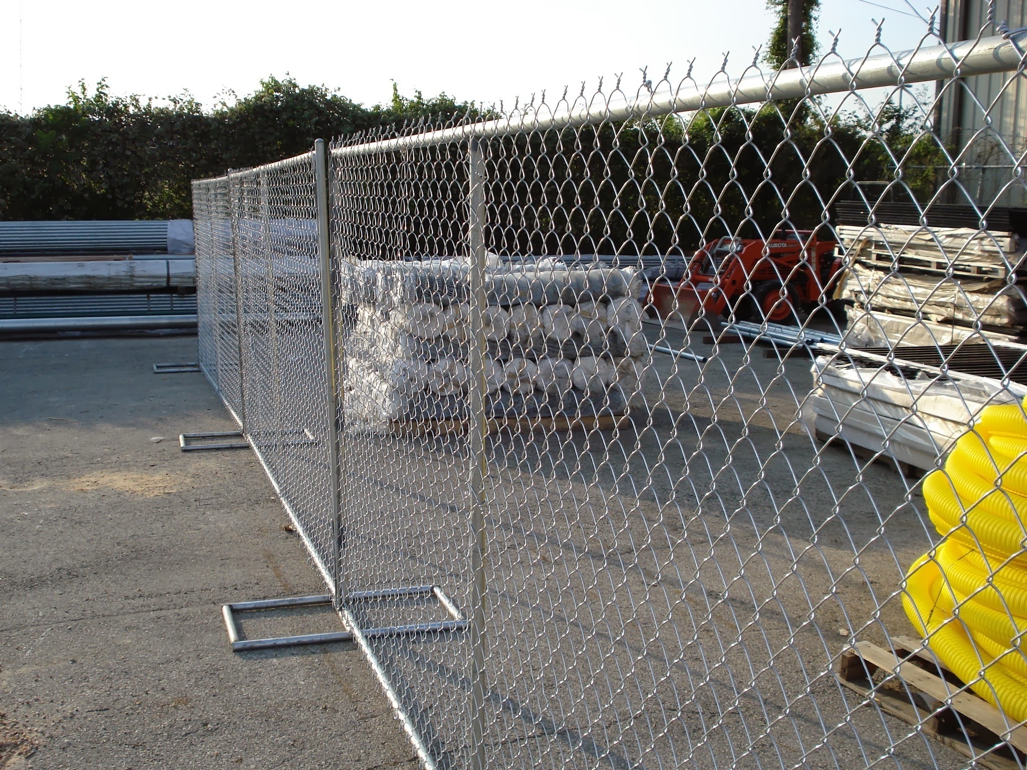 Modern Manufacturer Wholesale Removable Chain Link Temporary Fence