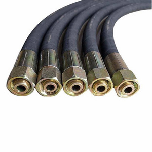 Hydraulic High Quality Flex Durable Bendy High Resistant Pressure Air Discharge Steam Industrial Rubber Hose