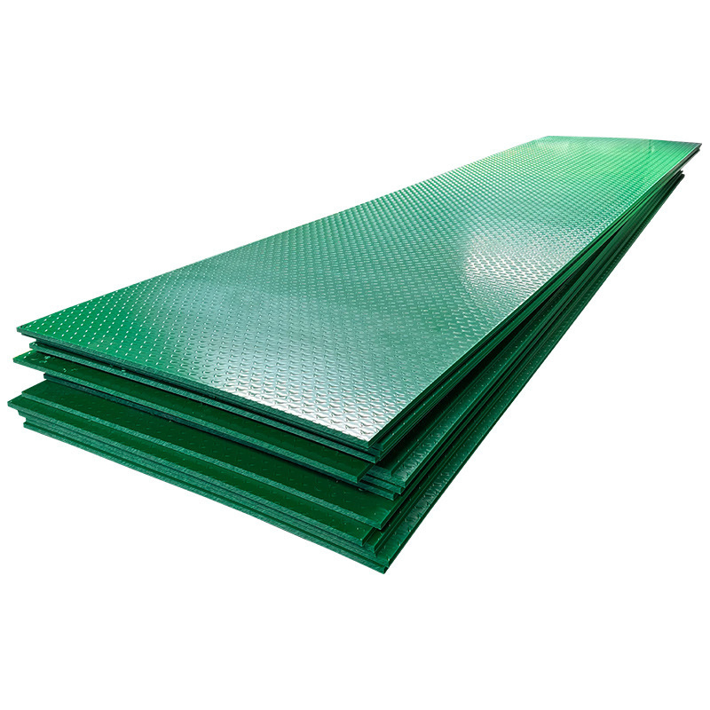 Heavy Duty 4'x8' Plastic Uhmwpe Hdpe Temporary Construct Excavator Road Mats Swamp Ground Mats