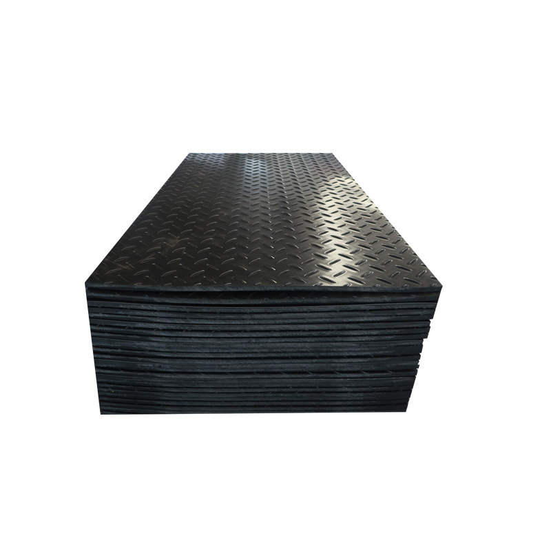 Heavy Duty 4'x8' Plastic Uhmwpe Hdpe Temporary Construct Excavator Road Mats Swamp Ground Mats