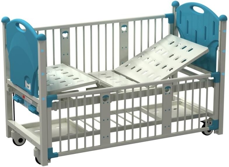 factory offered 2 crank  multifunction bed baby, wooden baby cot bed, wooden baby bed designs metal baby swing bed