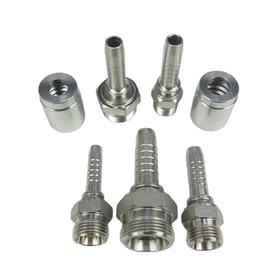 Rising Wholesale Hydraulic Hose Manufacturers Sleeves Stainless Steel Ends Crimp Fitting Fittings Machine For Hydraulic Hoses