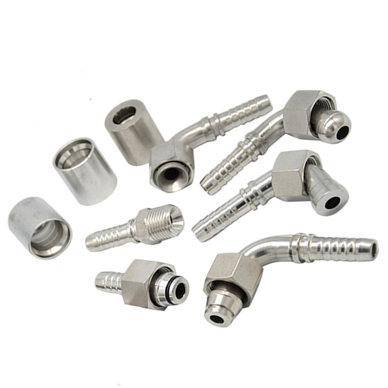 Hydraulic Hose Ferrule Fittings / Stainless Steel Ferrule Fitting/factory Sale Hydraulic Hose End Fittings