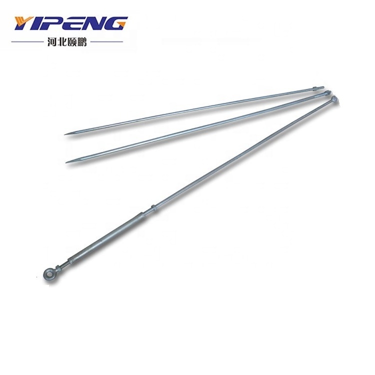 Manufactured hot dip galvanized Hot forged steel Turnbuckle Stay Rod with factory direct price