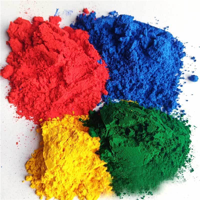 Industrial grade iron oxide Fe203 ultra-fine red/blue/pink/yellow powder cas 1309-37-1 iron oxide powder for high purity paint