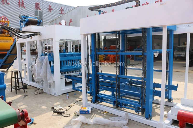 Low price QT 8-15 building glass blocks making machine in ghana construction cement blocks