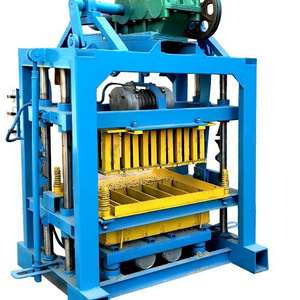 Qt4-40 insulated manual small scale Cement hollow concrete blocking block making machine