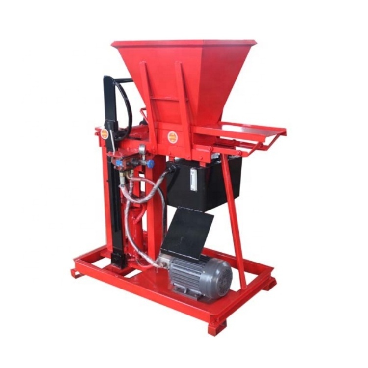 presses ecological bricks HBY2-15 manual brick making machines