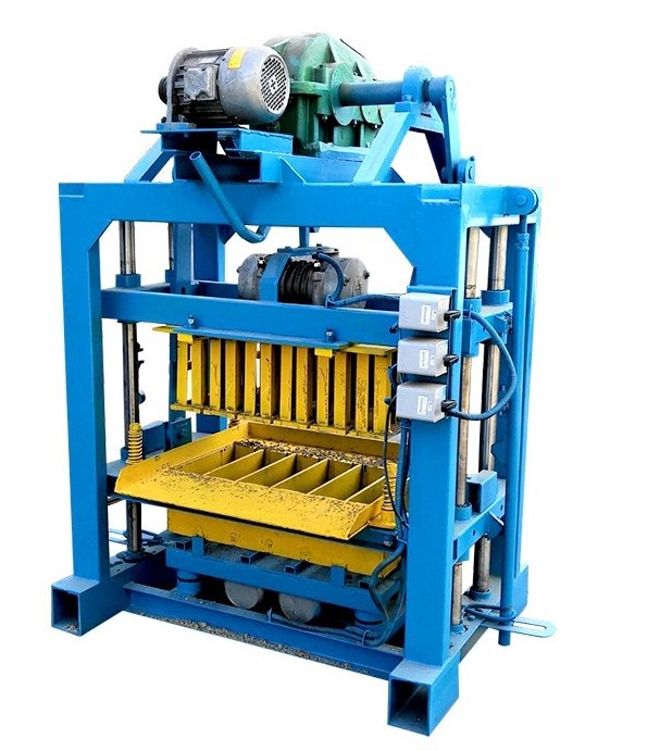 QTJ4-40 stone construction and building material cement block making machine block making business for sale in india