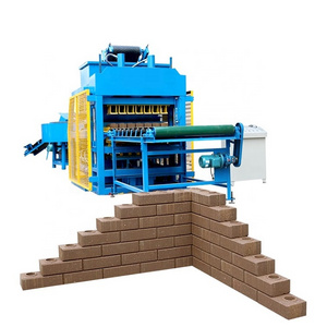 HBY7-10 automatic brick laying machines clay brick mold auto lego adobe brick making machine