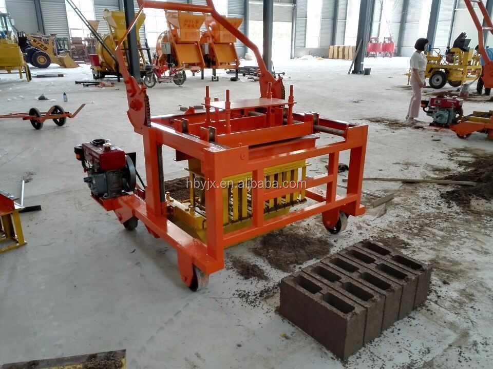 profitable small manufacturing machines qcm4-30 concrete block making machines nairobi Kenya