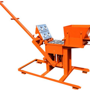 Hand press QMR2-40 manual interlocking brick machine/ earth press machine