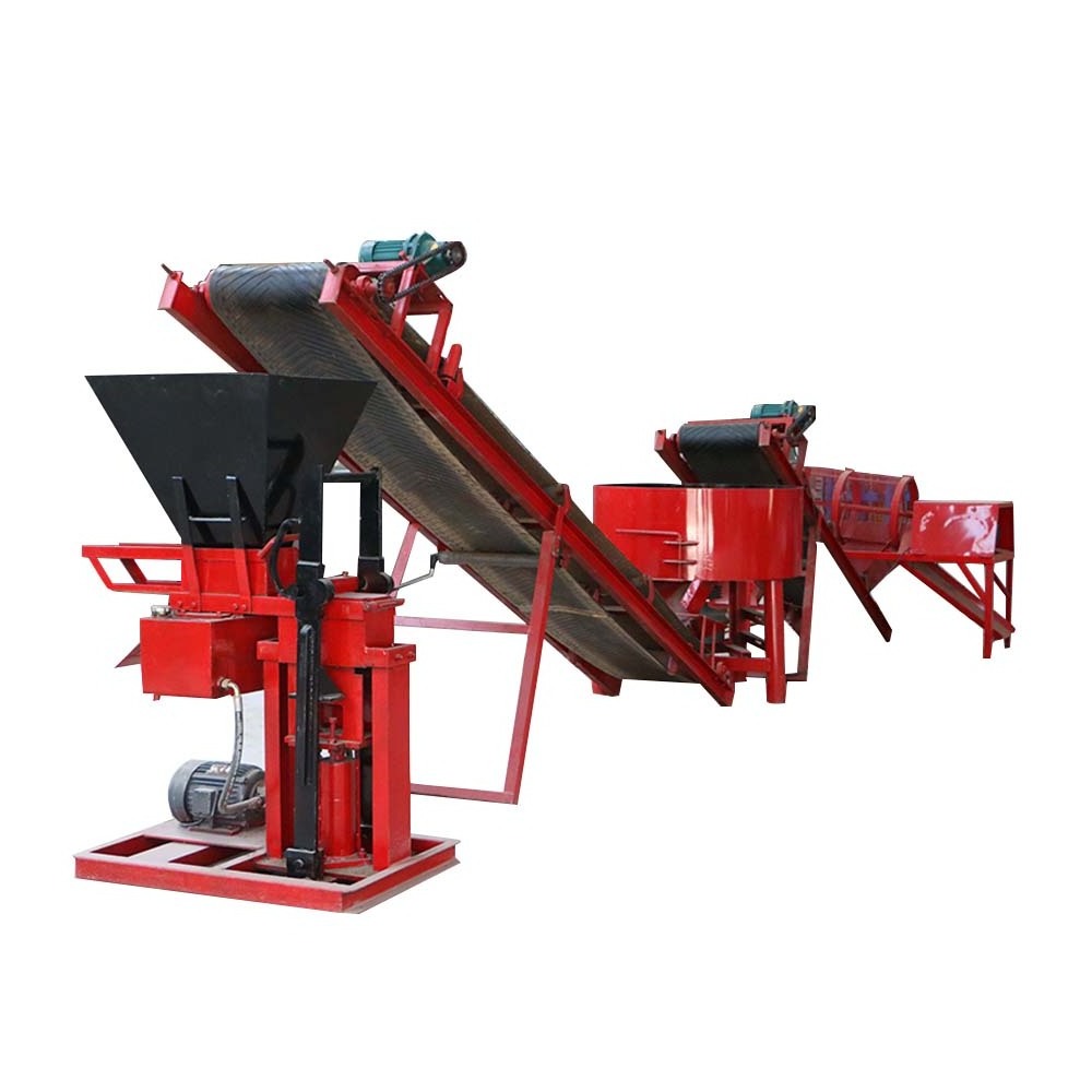 presses ecological bricks HBY2-15 manual brick making machines