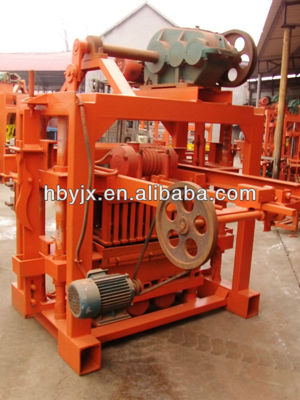 QTJ4-35B Concrete hollow block paving block and curbs making machine