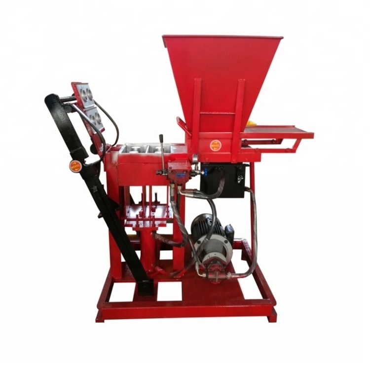 presses ecological bricks HBY2-15 manual brick making machines