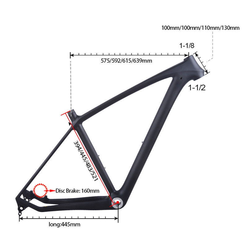 Custom OEM 20 26 29 Alloy Steel Aluminium Mountain Gravel Full Suspension E Carbon Road Bike Frame 29e Titanium Bicycle Frame