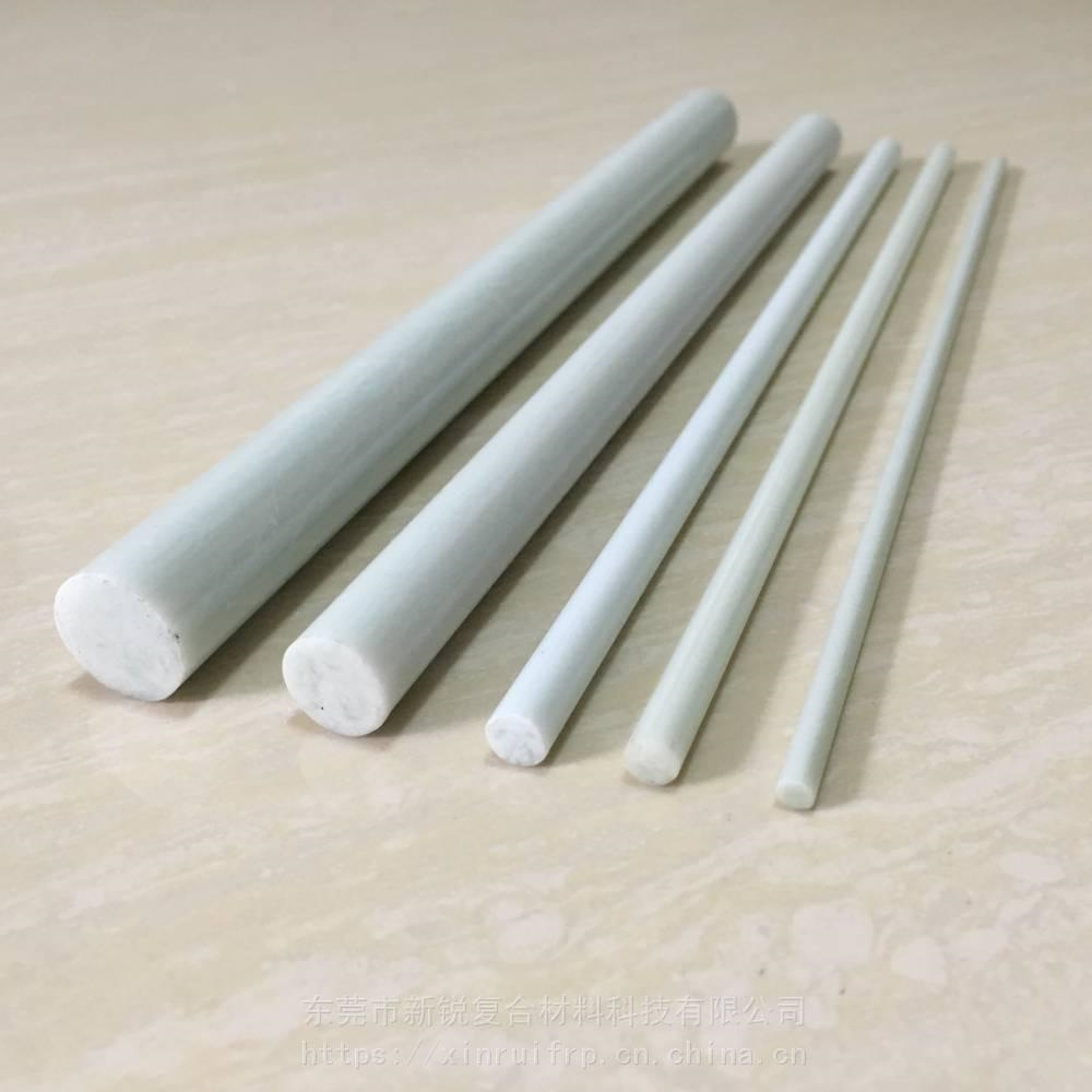 FRP Pole Pultrusion Profiles 7 8 9 11 12mm Flexible Fiberglass Rod For Worship Flag