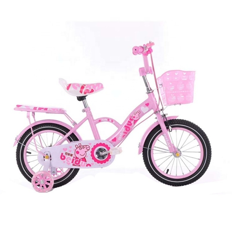 4 Wheel Baby 12 14 16 Inch Children Bicycle Kids Children Bike Kids' Bike For 2 3-8 Year Kids 10 9-11 Years Old