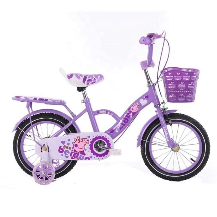 4 Wheel Baby 12 14 16 Inch Children Bicycle Kids Children Bike Kids' Bike For 2 3-8 Year Kids 10 9-11 Years Old