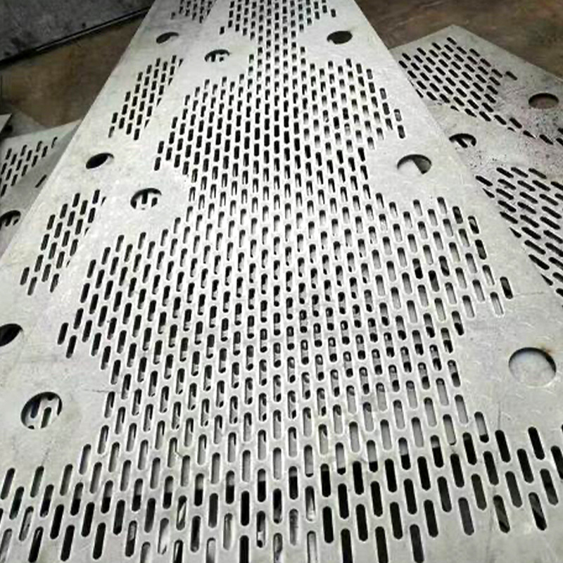 Factory direct sales Round hole punched metal mesh Radiator cover perforations Punching Decorative Honeycomb Metal Mesh