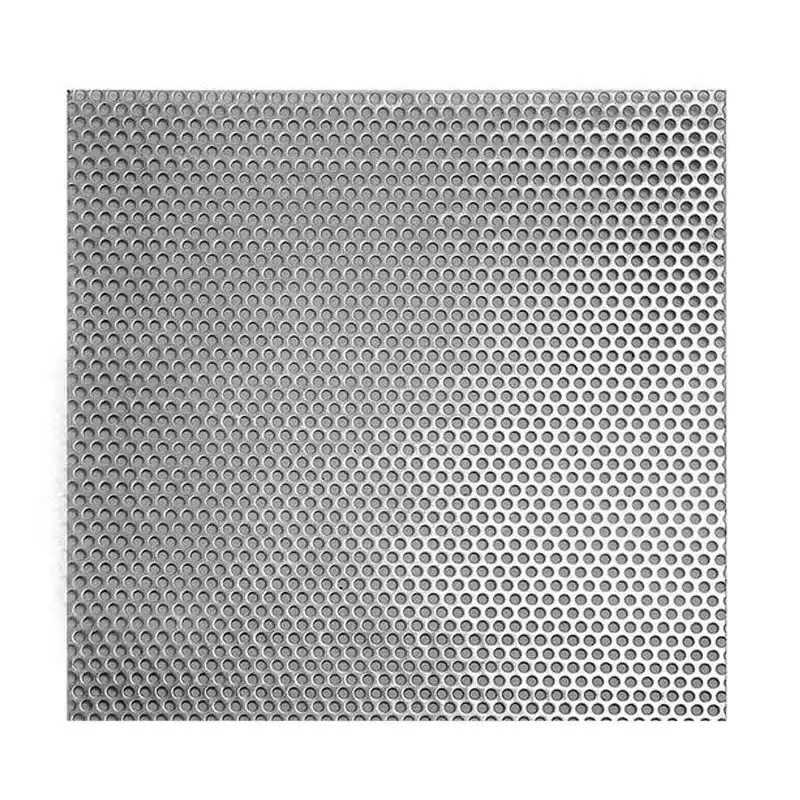 Factory direct sales Round hole punched metal mesh Radiator cover perforations Punching Decorative Honeycomb Metal Mesh