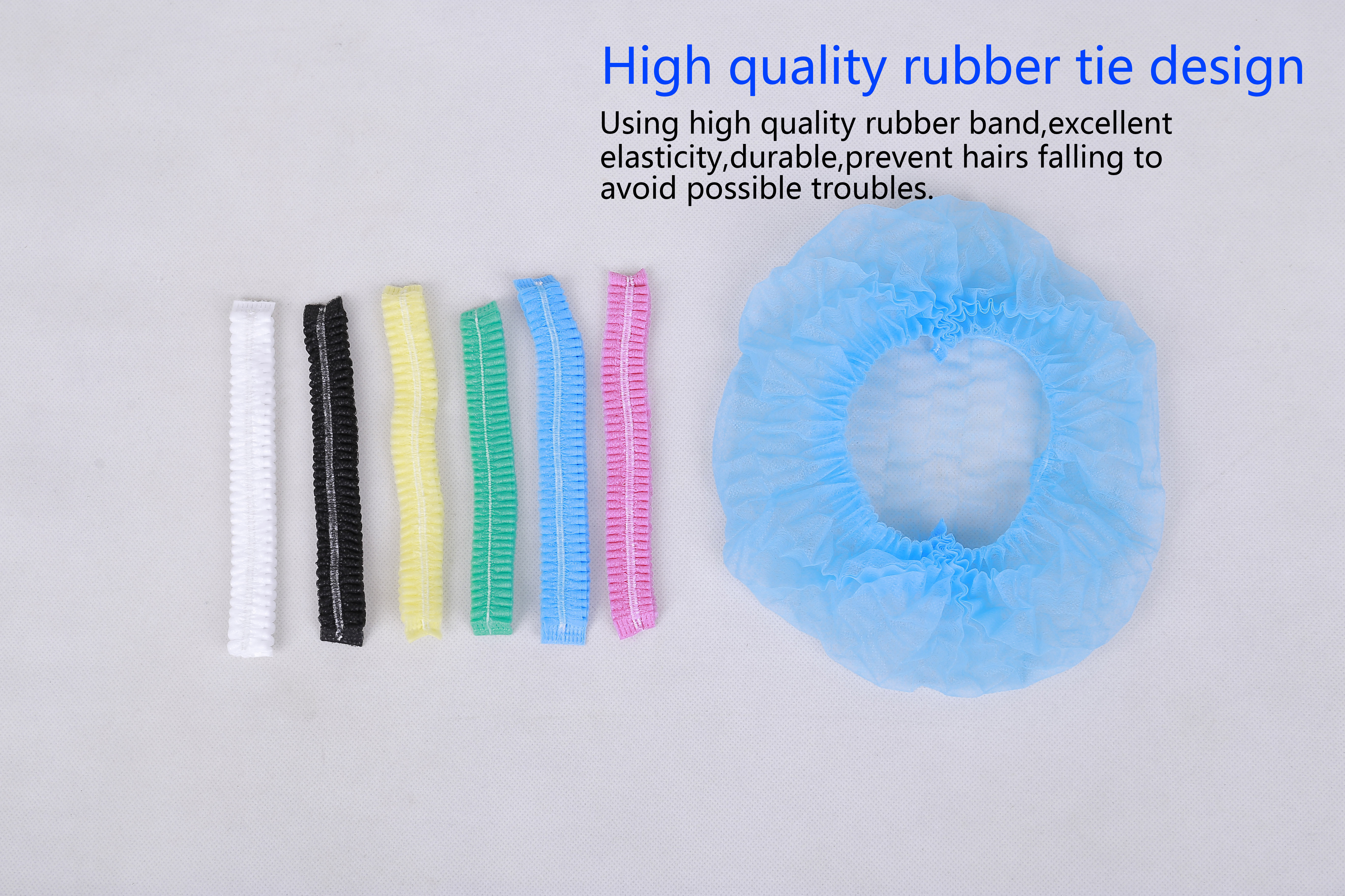 Factory outlet ppe non woven mob caps disposable bouffant cap bouffant cap with wholesale Price