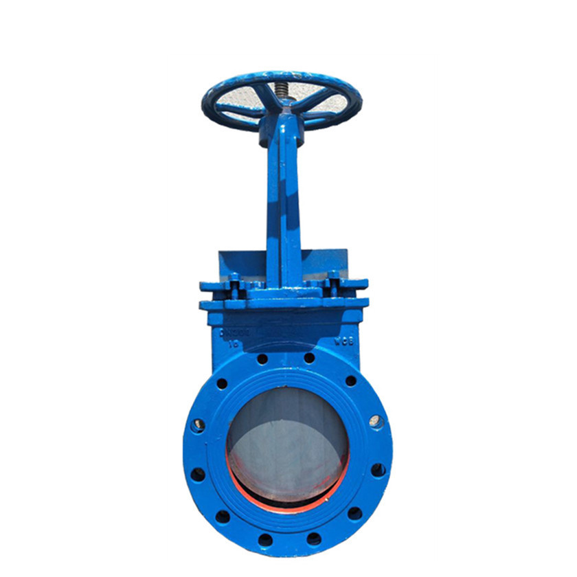 casting /forged stainless steel /carbon steel body stainless steel disc/knife  Flange Ends pneumatic  Knife Gate Valve