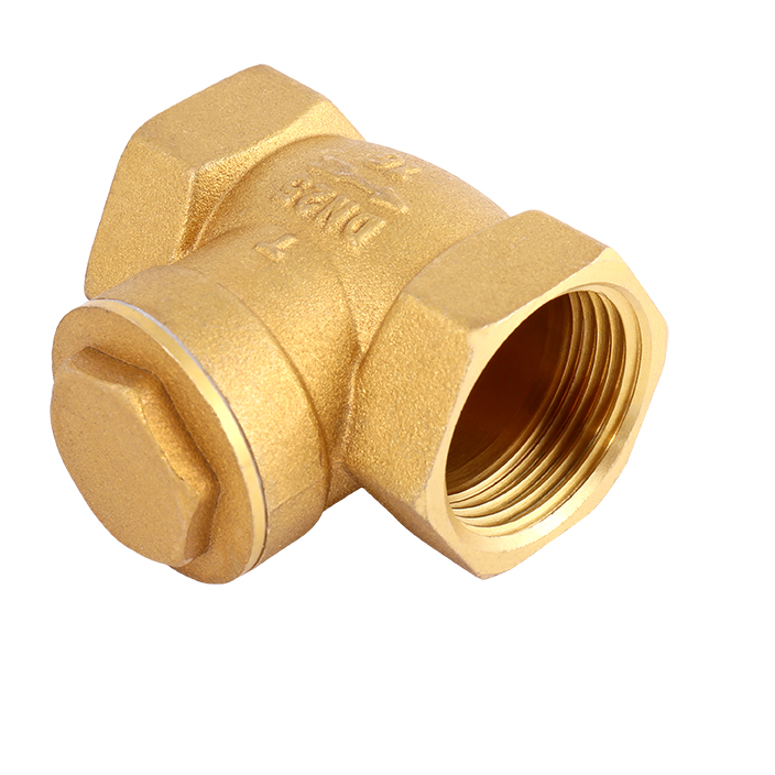 One Way Non Return Water Brass Valve Check Valve 1/2''-4''