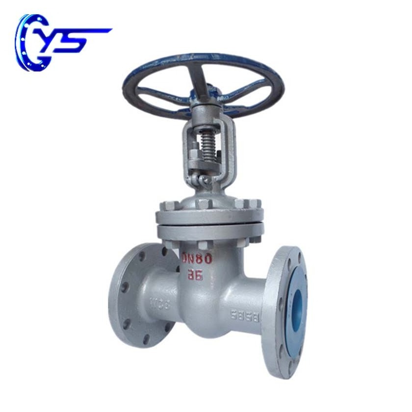 Gost Steel Yoke nut Ductile iron Cuniform gate valve with hand handle