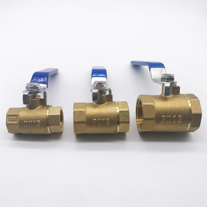 1/2 three way/two way  brass gas ball valve