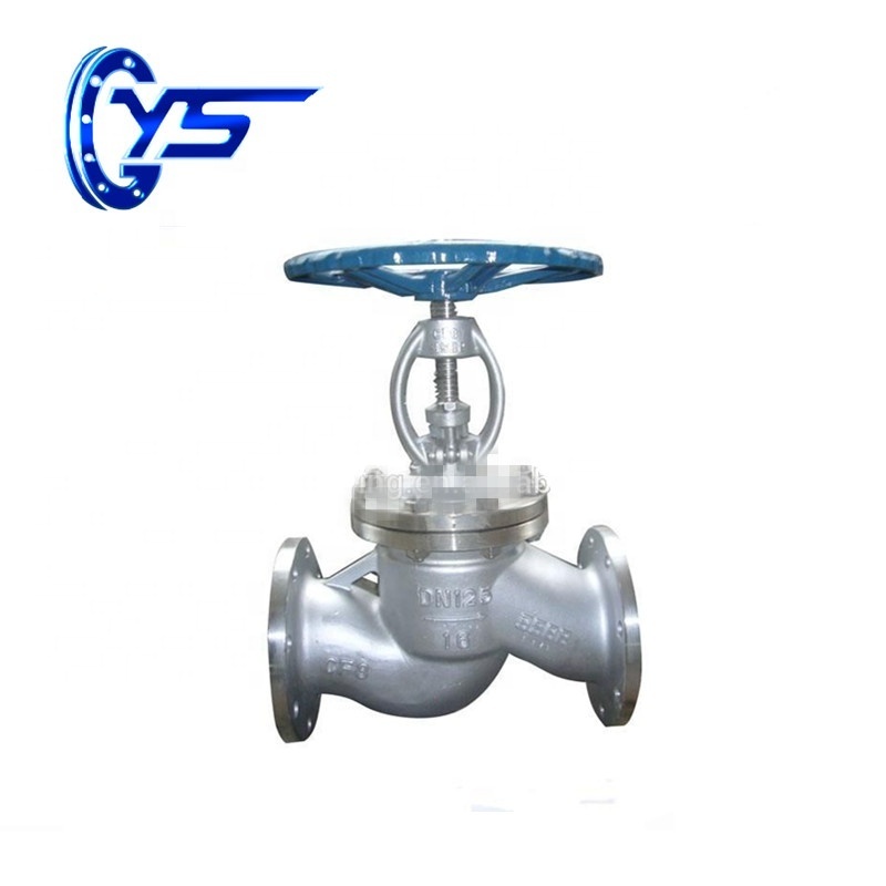 J41H-16C cryogenic globe valve ss  SS314 Stem Zero leakage PN16 carbon steel disc Globe valve