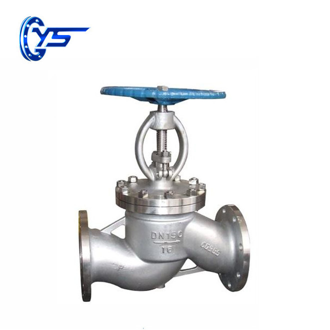 J41H-16C cryogenic globe valve ss  SS314 Stem Zero leakage PN16 carbon steel disc Globe valve