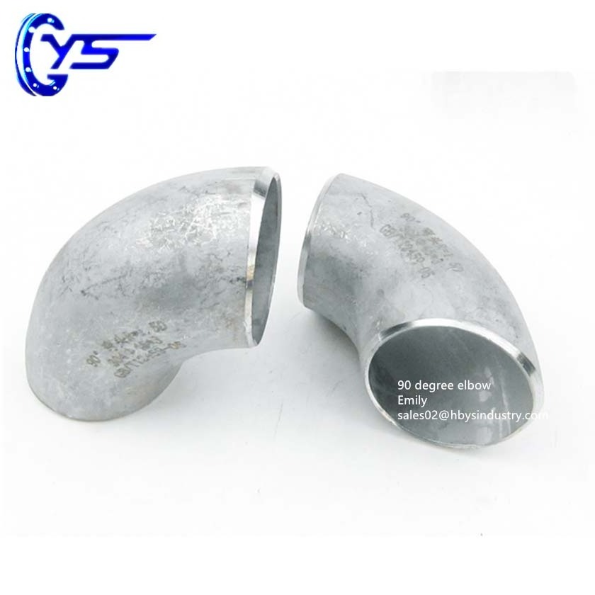 SS316 SS314 ANSI R=1.5D 90 Degree Elbow For Pipeline,straight 3 way elbow stainless steel pipe fittings