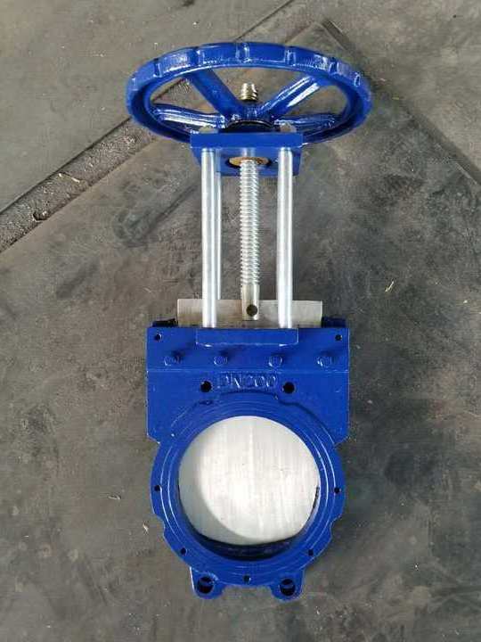 DN 1000 PN10 Large Size  Carbon Steel ductile iron Knife Gate Valves