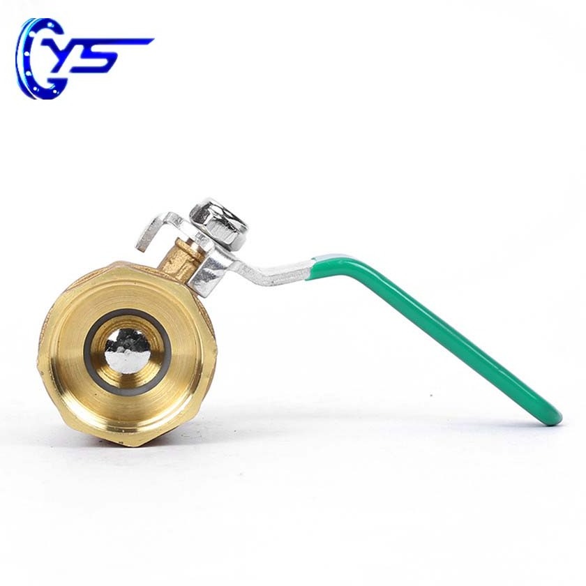 1/2 three way/two way  brass gas ball valve