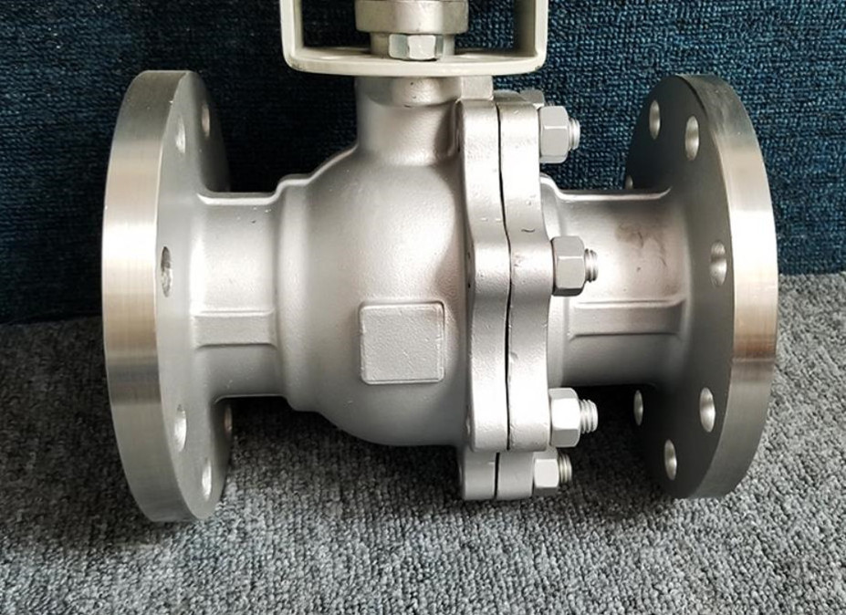 4 inch A216 wcb floating Q41F-16c casting flanged gas ball valve with gearbox/handle