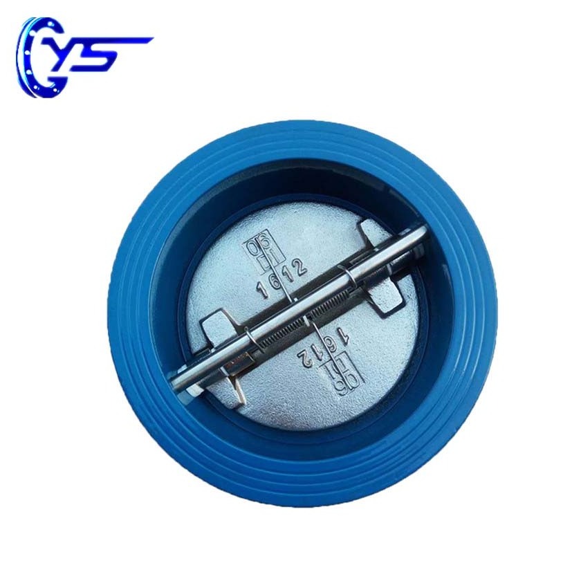 Wafer Butterfly Cast Iron Hydraulic dual plate waferCheck Valve With Price List