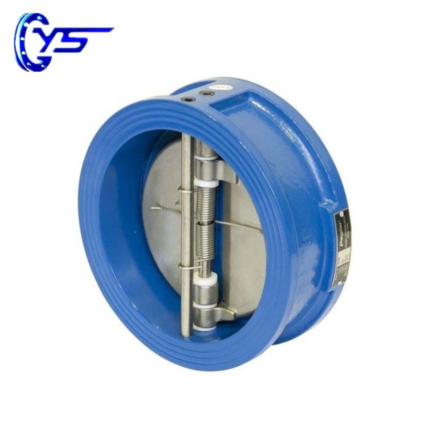 Wafer Butterfly Cast Iron Hydraulic dual plate waferCheck Valve With Price List