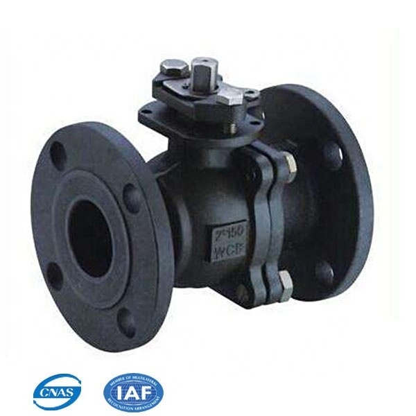 Floating 6 Inch stainless steel 2pc Manual flanged ss ball valve